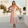 La Vire - Elhal | Ärmelloses Tailliertes Sommerkleid
